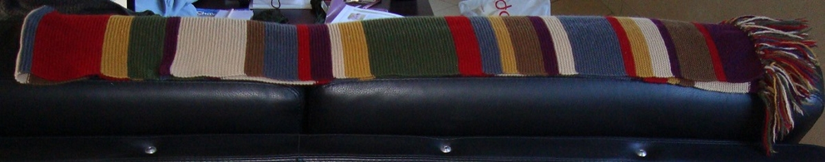 T5 - Dr Who Scarf fin
